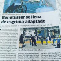 Jocs Taronja 2020 en el periódico El Levante