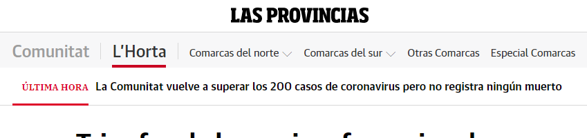 El periódico “Las Provincias”  cubre los últimos pódiums conseguidos en Horta Sud